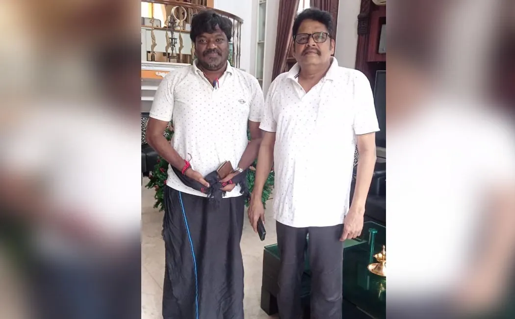 A famous director who agreed to act for the saamaniyan